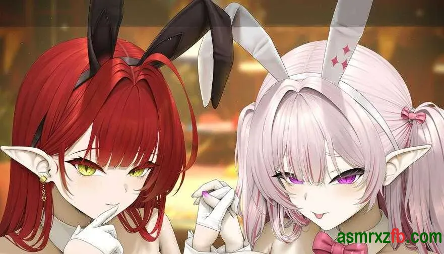 [RJ01552988][雲八はち、碧棺らむだ]魅魔兔女郎的等级吸收辅导