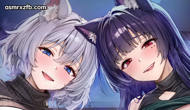 [RJ01496866][藤村莉央、乙倉ゅい]关于我与家里的两只宠物病娇猫娘互动这件事